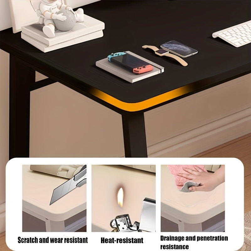 Gaming Computer Desk Modern Simple Style Desk for Home Office, Small Writing Table Study Corner PC Work Desk Suitable for Home Office